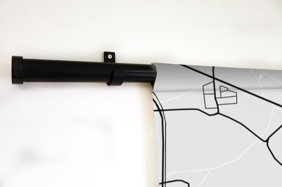 Wandkleed - Wanddoek - Kerpen - Kaart - Stadskaart - Duitsland - Plattegrond - 180x180 cm - Wandtapijt