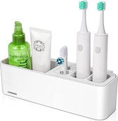 Easy-Store tandenborstelhouder - tandpastahouder met zuignap
