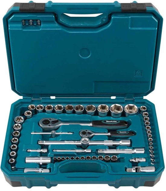 Makita E-10883 Handgereedschapset - 221-delig