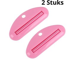 foto van Tandpasta Knijpers Tube Clip roze 2 stuks | Tube Knijper | Tandpasta | Uitknijper | Tubeknijper | Tandpastaknijper