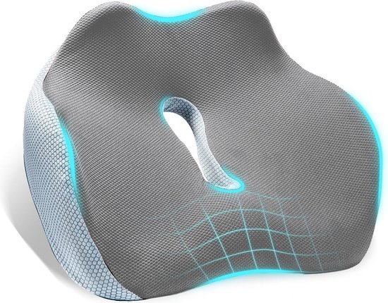 Orthopedisch zitkussen voor kantoor, auto & meer - Ergonomisch zitten