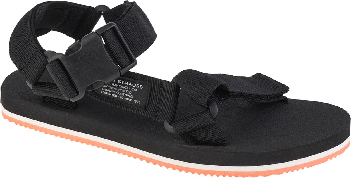 Levi’s Tahoe Refresh Sandal Vrouwen Sandalen Zwart