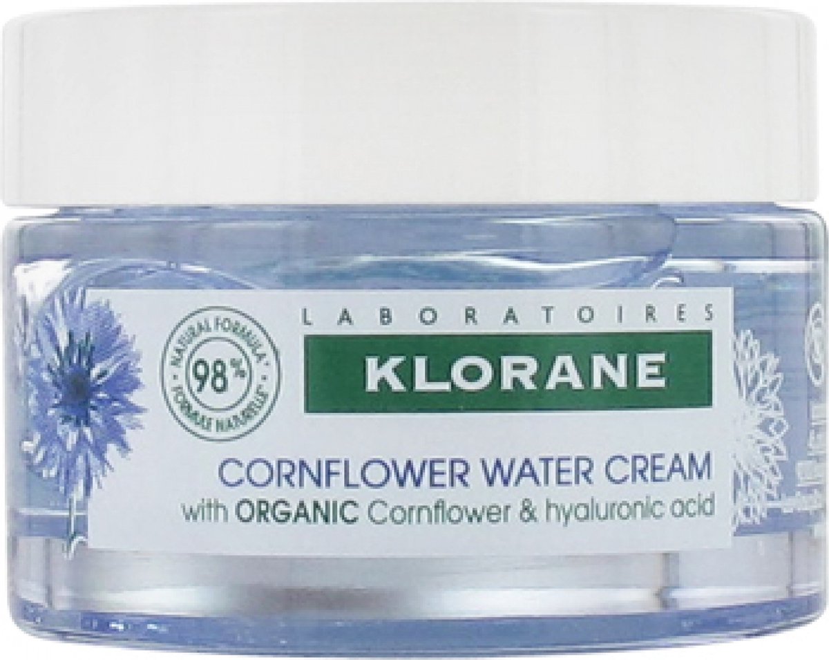 Klorane Crème Huid Cornflower Water Cream