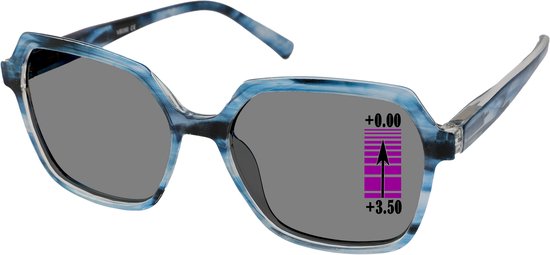 Lunettes de lecture Vista Bonita Mira Progressive - Blue Ciel - +3,50