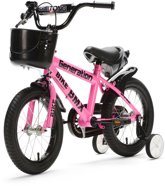 Generation BMX 14 inch Roze - Kinderfiets - Fiets voor kinderen van 3 tot 5 jaar van Generation — afbeelding 2