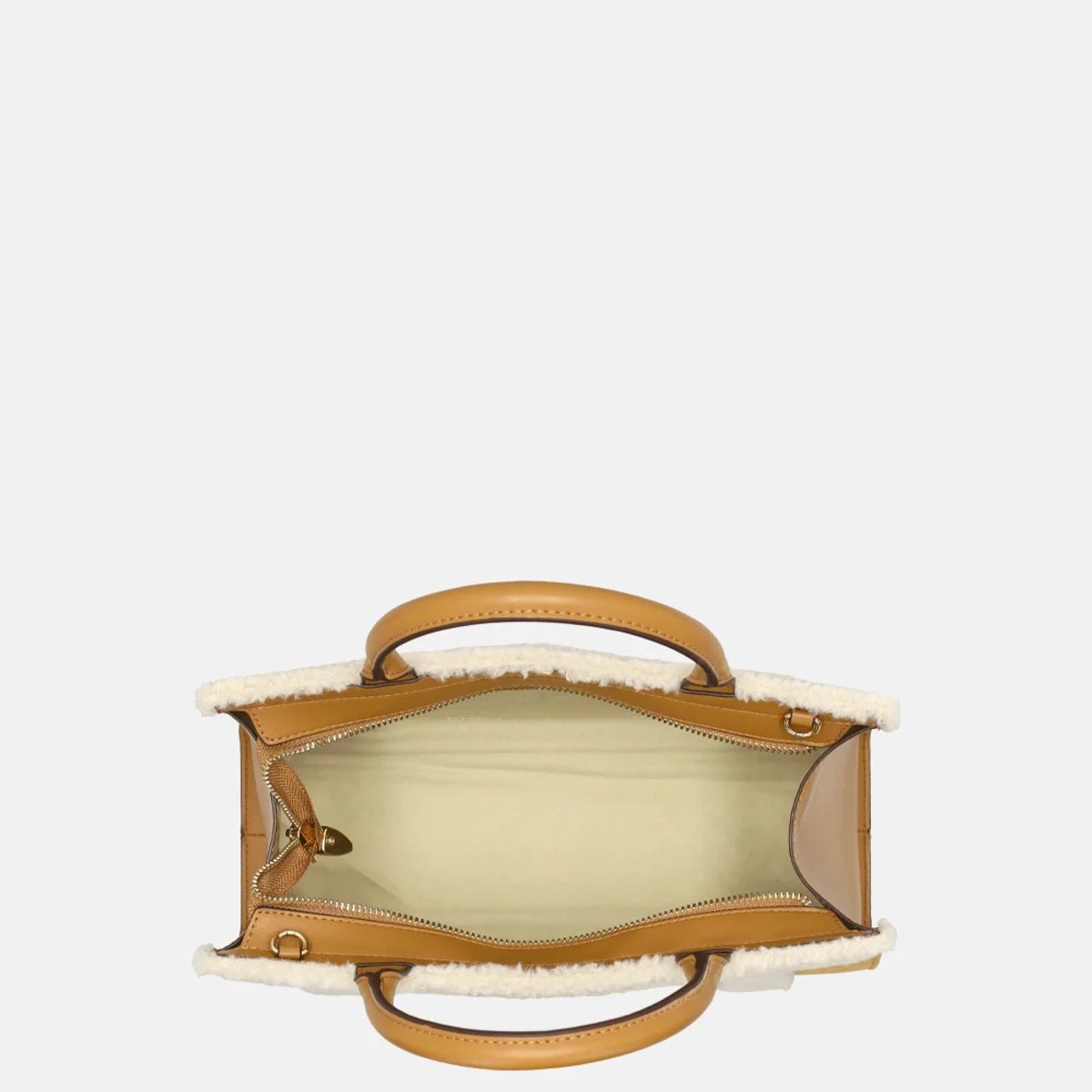 Laurent David Brit Teddy handtas cognac