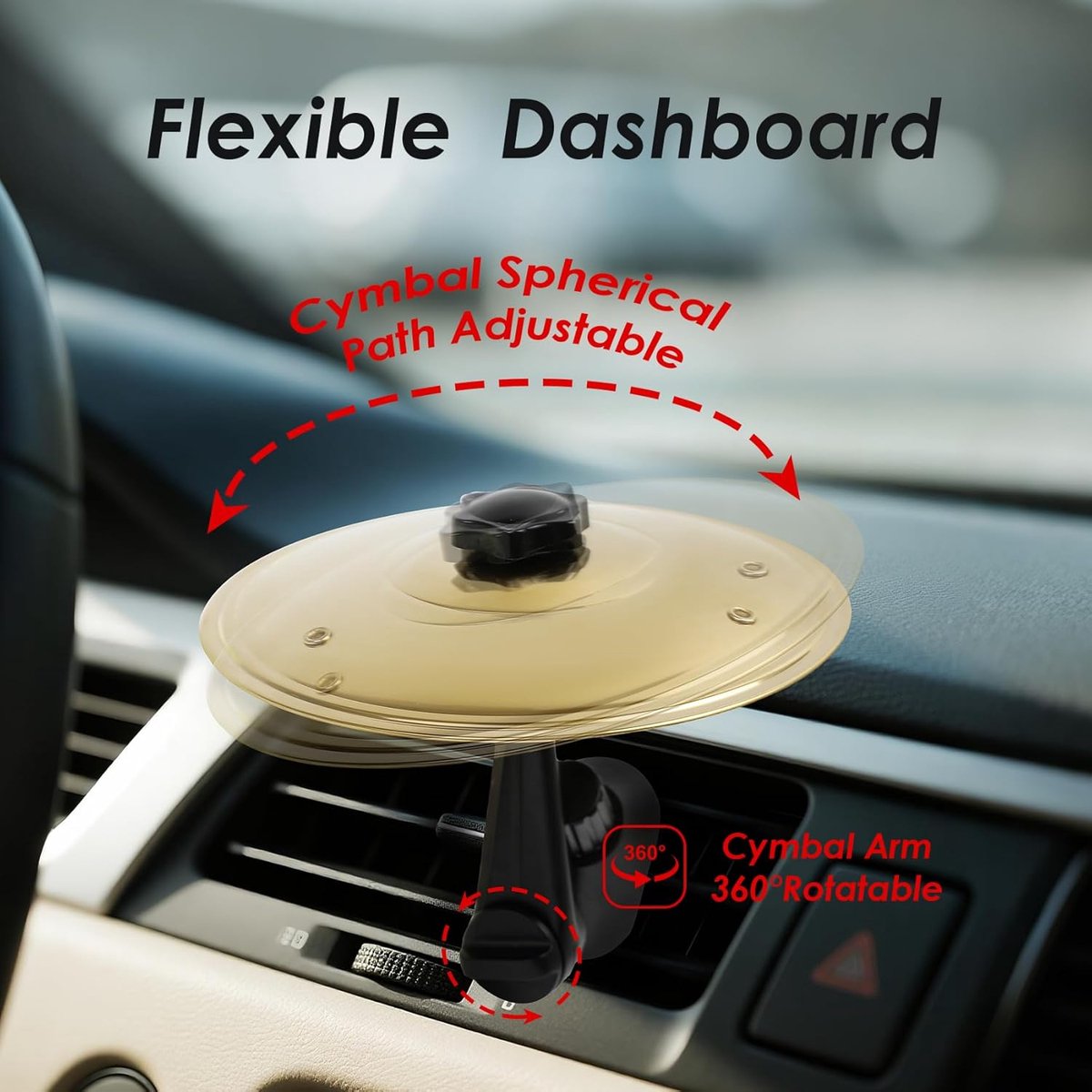 DRESSOOS Deel Drumbekkens Kit Voor Het Maken Van Drums Snaredrum Standaard Trommel Bekkenstandaard Elektronisch Drumstel Drum Rek Bekken Reparatie Cimbaal Crash Bekken Messing Golden