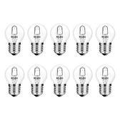 Modee E27 Halogeen Lamp Dimbaar 28W ECO - 370lm - 2700K - Warm Wit - ECO Halogeen Globe Mini P45 - 10 stuks