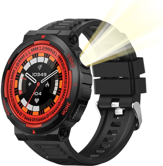 LLKBOHA Smartwatch voor dames met telefoonfunctie, 1,85 inch touchscreen, smartwatch, 112 sportmodi, IP68 waterdicht, met stappenteller, slaapbewaking, SpO2, voor Android/iOS