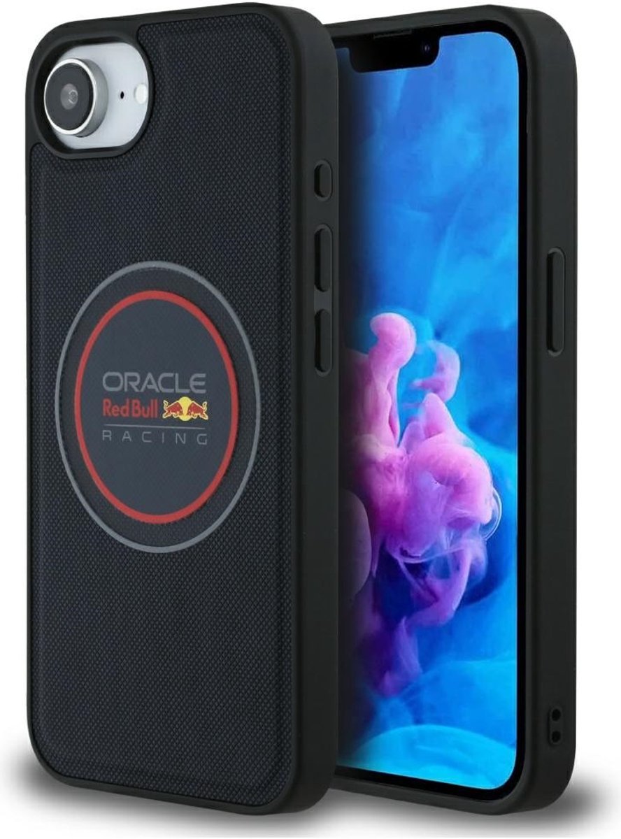 Red Bull Case Cover Voor Iphone 16E Met Magsafe Logo Rode Ring Beschermend