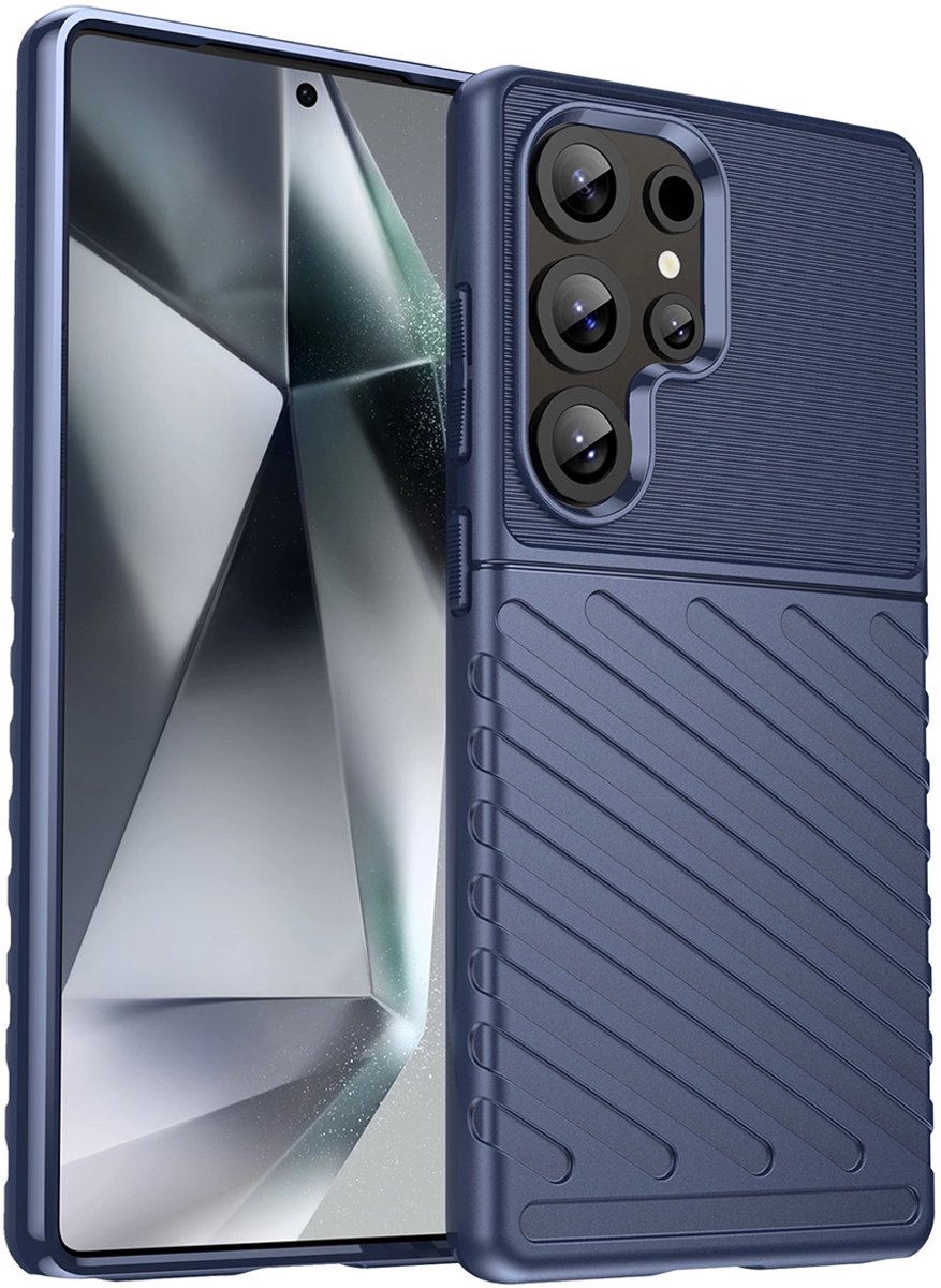 Hurtel Thunder Case Armor Siliconen Hoesje Voor Samsung Galaxy S25 Ultra