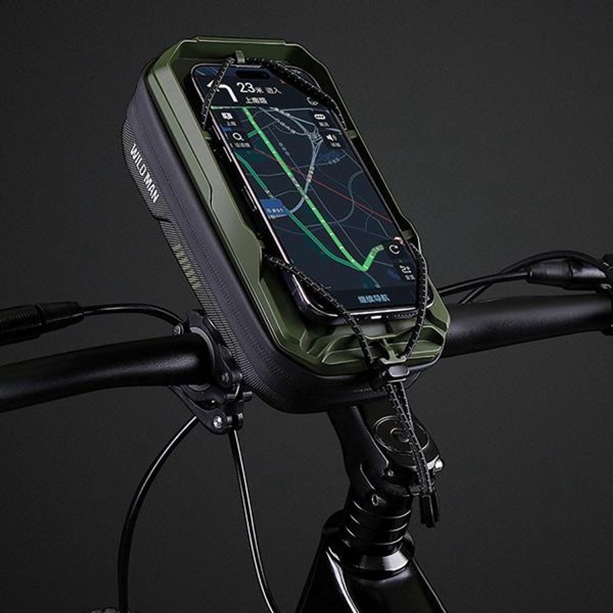 Wildman Gx330 Mountainbike Frame Koffer Met Waterdichte Velcro