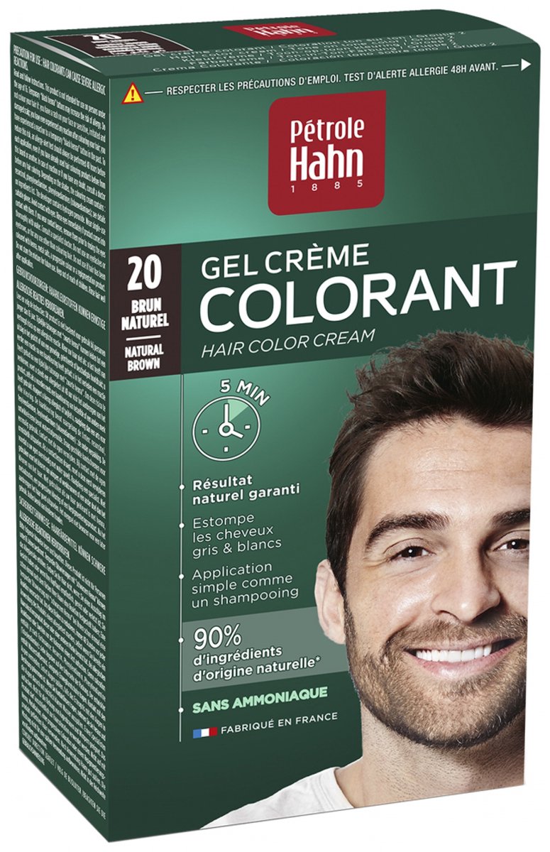 Pétrole Hahn Kleurcrème Gel Kit (Kleuren : Bruin)