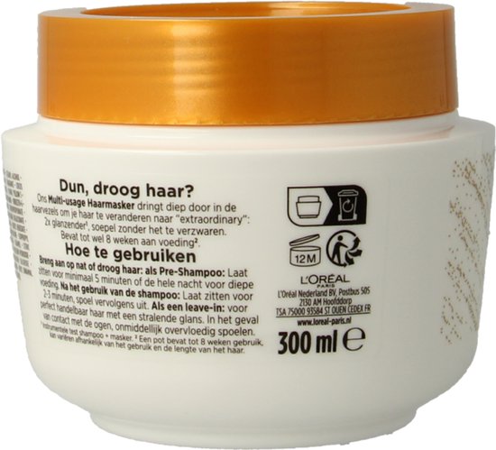 L'Oréal Paris Elvive Extraordinary Oil Haarmasker - 300 ml - Fijne Kokosolie