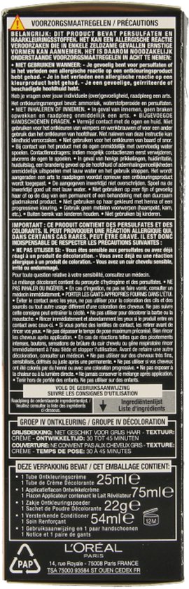 L’Oréal Paris Préférence Le Blonding Ultra Platinum - Ontkleuring