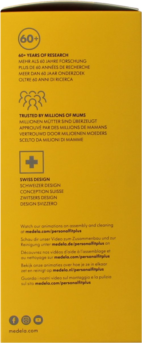 Medela Symphony afkolfset dubbel maat M 1 Set thumbnail 5