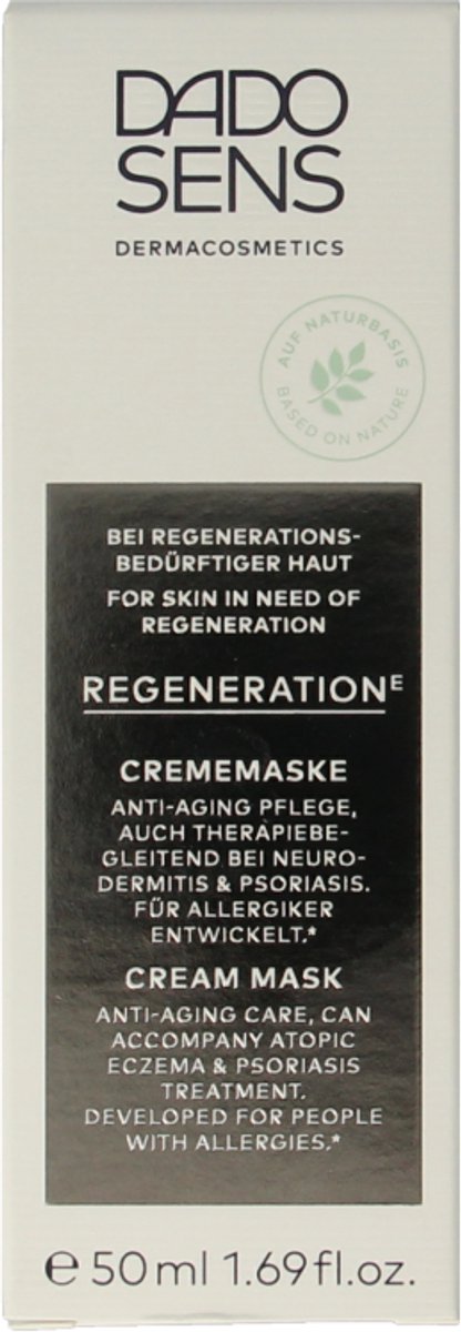 Goedkoopste Dado Sens Regeneration E Cream Mask