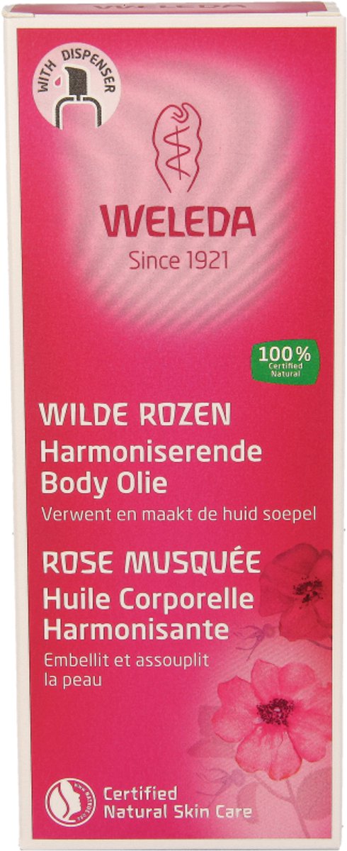 Weleda Olie Wilde Rozen Bodyolie - 100 ml - Biologisch
