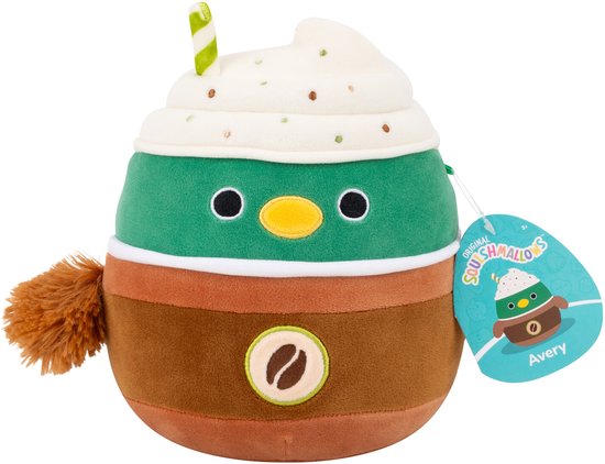 Squishmallows - Little Plush 19cm Avery - Mallard Duck Frappuccino
