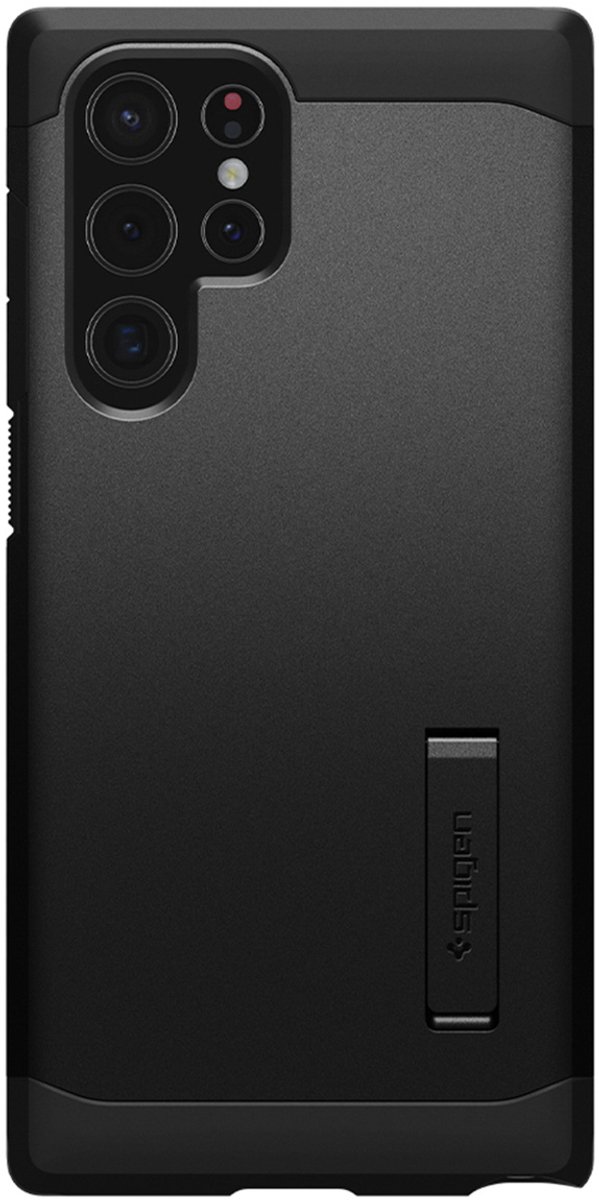 Spigen Tough Armor Samsung Galaxy S22 Ultra Hoesje Zwart