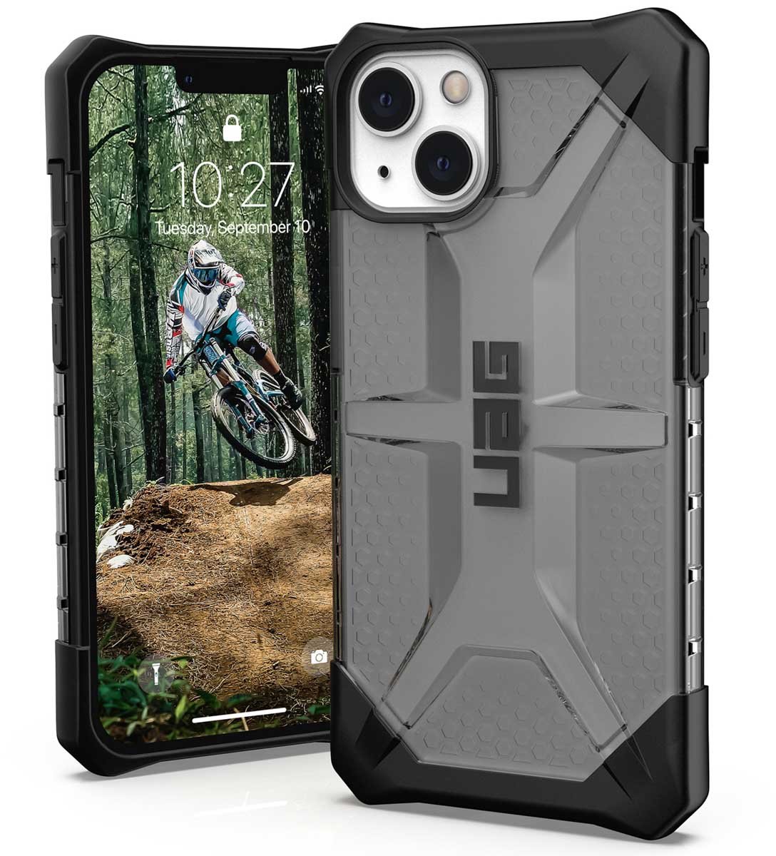 Urban Armor Gear Plasma Series Apple iPhone 13 Pro Hoesje Ash