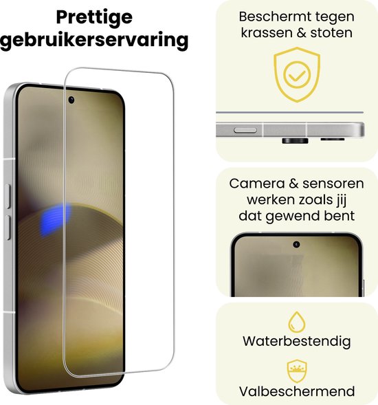 Protecteur d'écran - Convient pour - Nothing Phone 3 - Protecteur d'écran Verre de protection Glas trempé - Protecteur d'écran Convient pour Nothing Phone (3) Protecteur d'écran Glas