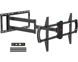ELIVED TV-muurbeugel met extra lange arm van 1027 mm voor de meeste 42-90 inch tv's tot 68 kg, draaibare arm 1 m 100 cm 1000 mm, kantelbare tv-beugel, max. VESA 800 x 400 mm, EV3029