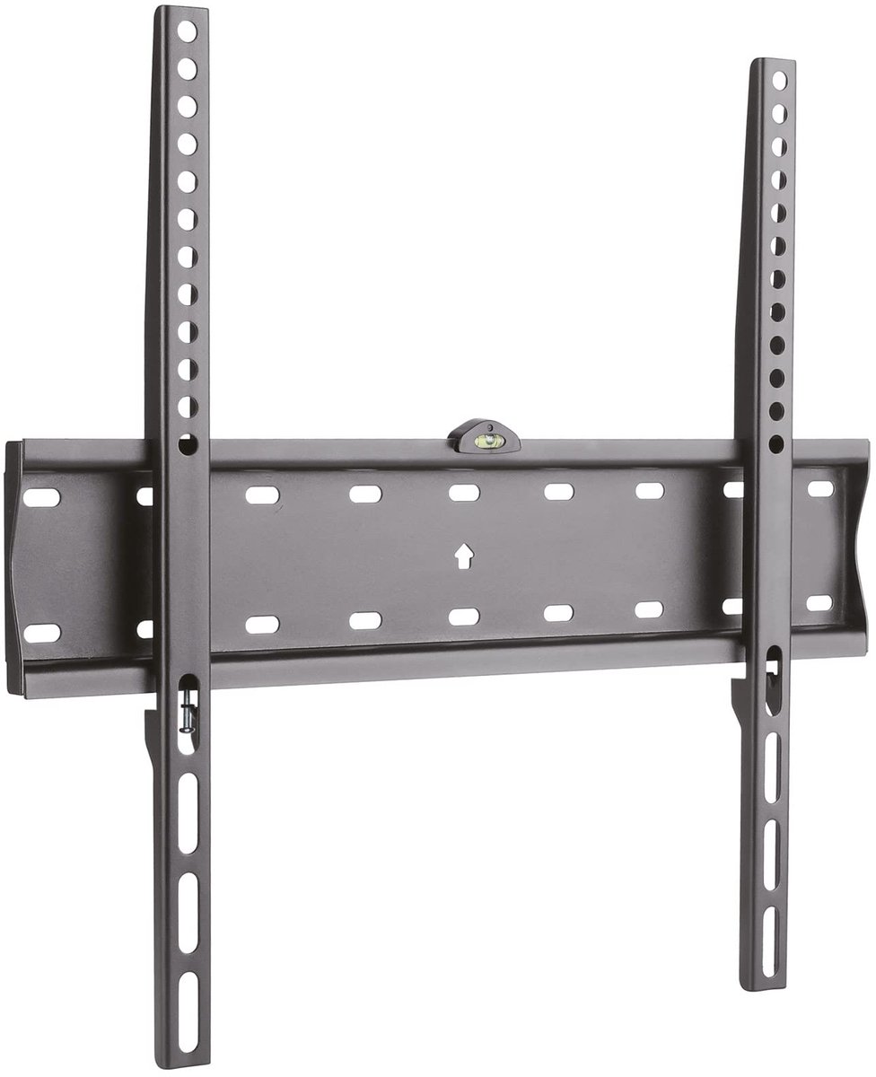 Drall TV muurbeugel universele TV beugel - plat slank vast - monitorhouder voor 3D HD LED LCD - 26'-55' inch - VESA 100 200 300 400 zwart Model: P48A