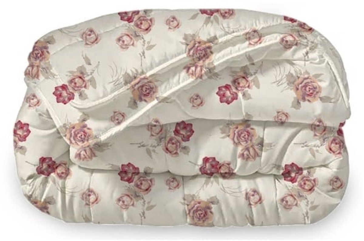 Dekbed Zonder Overtrek 240x220 cm + 2 Kussenslopen - Diamond Pink - Easy Dekbed - Warmteklasse 2