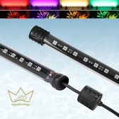 AquaKonings - aquariumverlichting - 48cm - 16 kleuren - Met afstandsbediening - Geschikt voor boven en onderwater - Aquariumlamp - aquarium licht