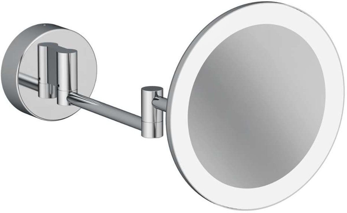 Kludi Vela R - Hangende make-upspiegel met LED verlichting, chroom 5899505W