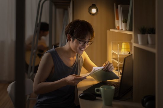 OSRAM Nightlux LED-lamp Cilinder zwart, 3000 K, met batterij en touch-dimmer, magnetisch, ideaal voor plankverlichting of als nachtlampje van Merkloos — afbeelding 3
