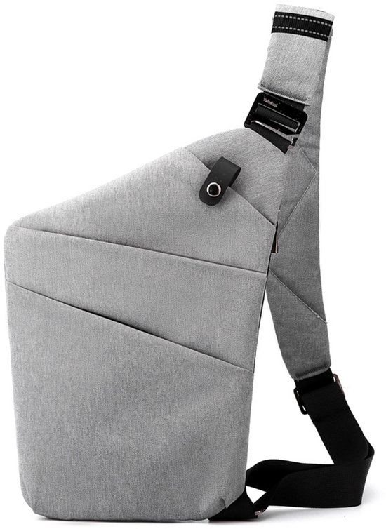 Schoudertas, anti-diefstal sling bag, schoudertas voor heren, klein, schoudertas, borsttas, herentas, klein, crossbody tas heren