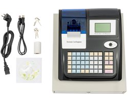Elektronisch Kassasysteem – Kassalade – Kassa Machine – Betaalsysteem – POS Systeem – 48 Toetsen – Dubbele LED-Display
