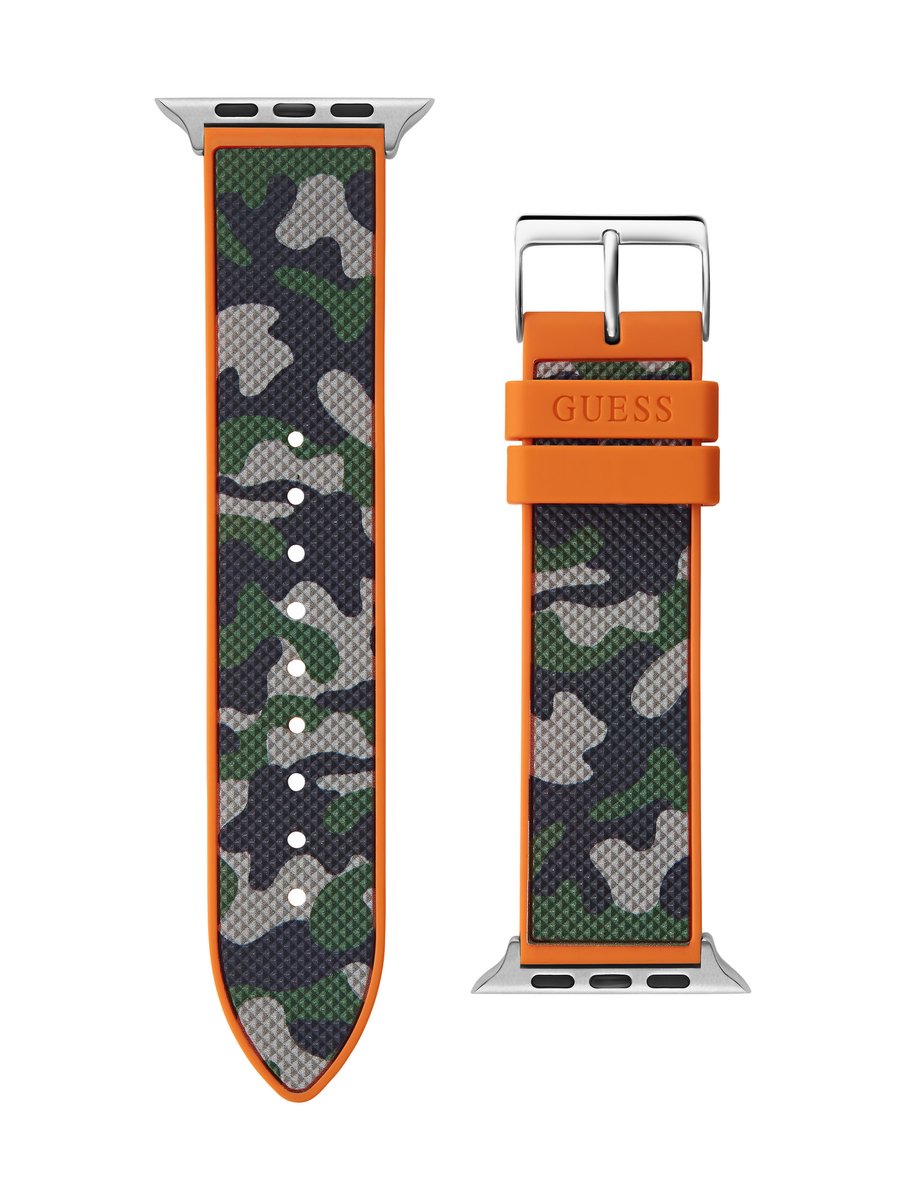 Guess Guess Apple Band Watch Straps Groente Armband: 100% Silicone Not Applicable CS3002S2