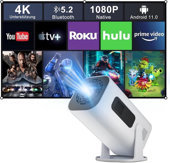 Lexium Mini beamer - Projector - Beamerscherm - Projectiescherm - Outdoor & Indoor Projector -