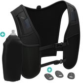 Hardloopvest - Running Vest Met Verlichting - Telefoonhouder - Loopvest incl. 3x LED lampjes en 500ml Drinkfles