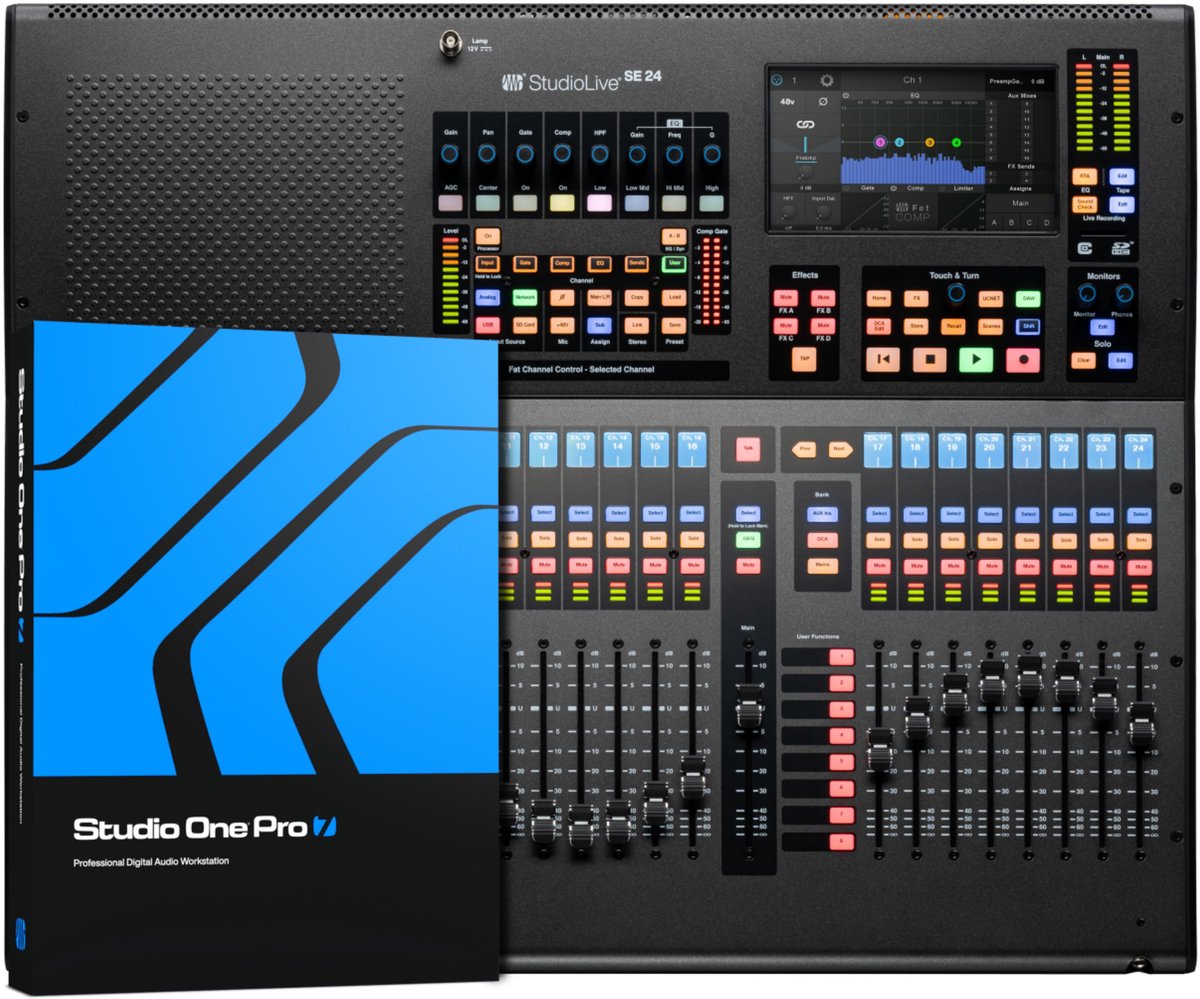 Presonus StudioLive SE 24 - Digitale mixer voor studio en live - 40 kanalen