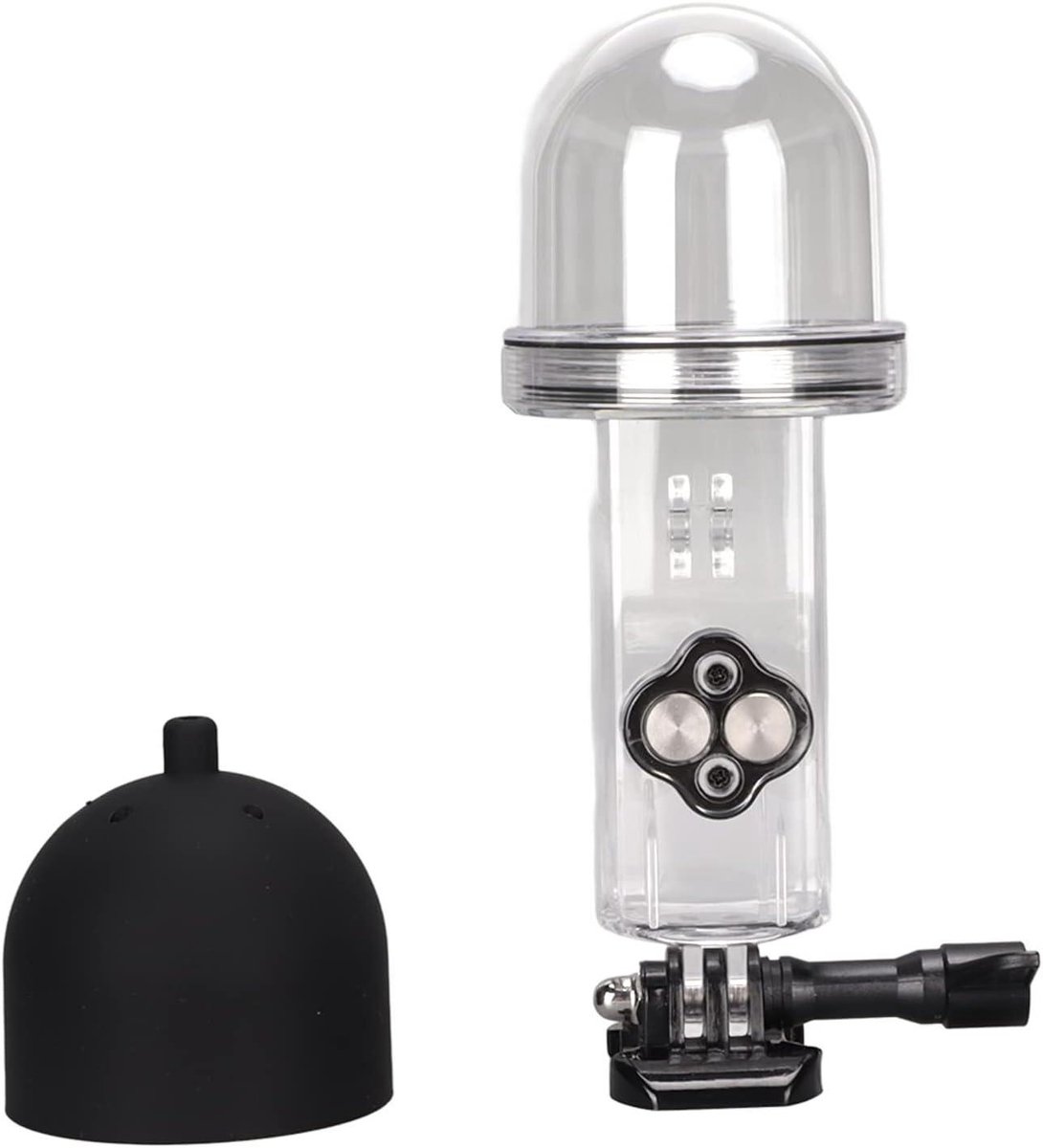 Allecto Plus - Waterdichte behuizing voor OSMO Pocket tot 60 meter diep - Transparante beschermhoes voor surfen, duiken en zwemmen
