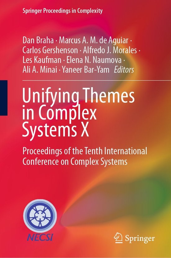 Unifying Themes in Complex Systems X - cover