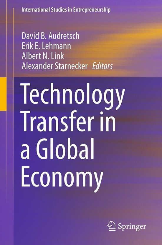 Technology Transfer in a Global Economy - cover