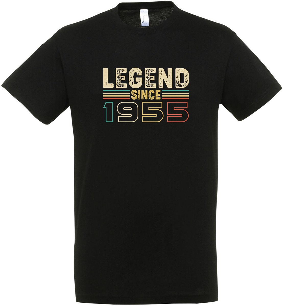 Legend Since 1955 T-shirt - Verjaardag en feest cadeau - Cadeau tip - Aged To Perfection - 70 jaar cadeau - 70 jaar - T-shirt - 1955 - Heren - Vader Cadeau - Maat XXL