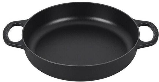 Le Creuset - Gietijzeren Hapjespan 28 Cm / 3,2 Liter - Zwart
