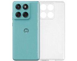 Transparant Dun TPU Hoesje Geschikt voor Motorola Edge 60 Fusion | Back Cover | Lichtgewicht | Ultra Dun | Flexibel | Zacht | Doorzichtig