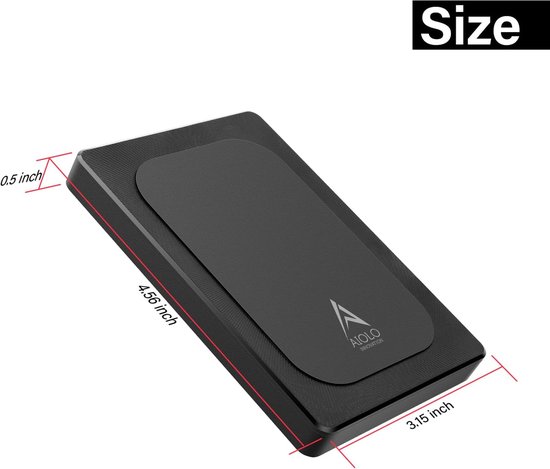 RFWR® Externe Harde Schijf 5 TB Draagbaar Ultradun USB 3.0 Geheugen voor PS4, Xbox, PC en Laptop van RFWR — afbeelding 5