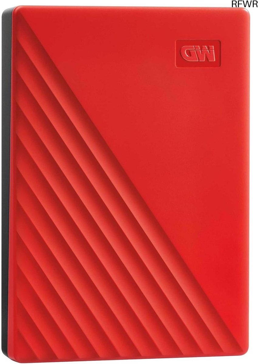 RFWR® Draagbare HDD 4 TB met USB 3.0 voor PC, Xbox en PS4 - Back-up en Wachtwoordbeveiliging