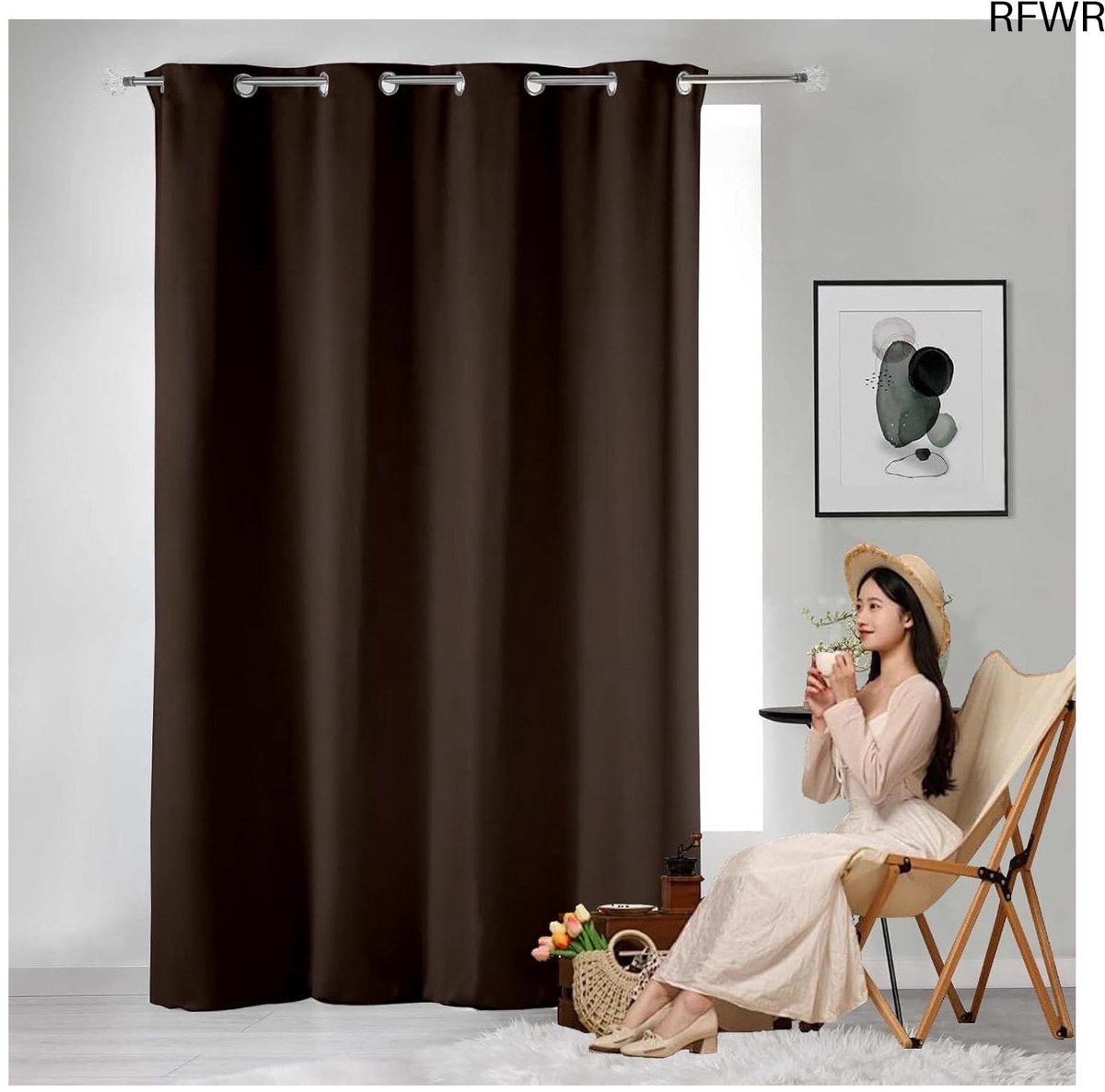 RFWR® Verduisteringsgordijnen 250 x 150 cm - Warmte-Isolerend en Geluidsreducerend - Perfect voor Slaapkamer en Woonkamer