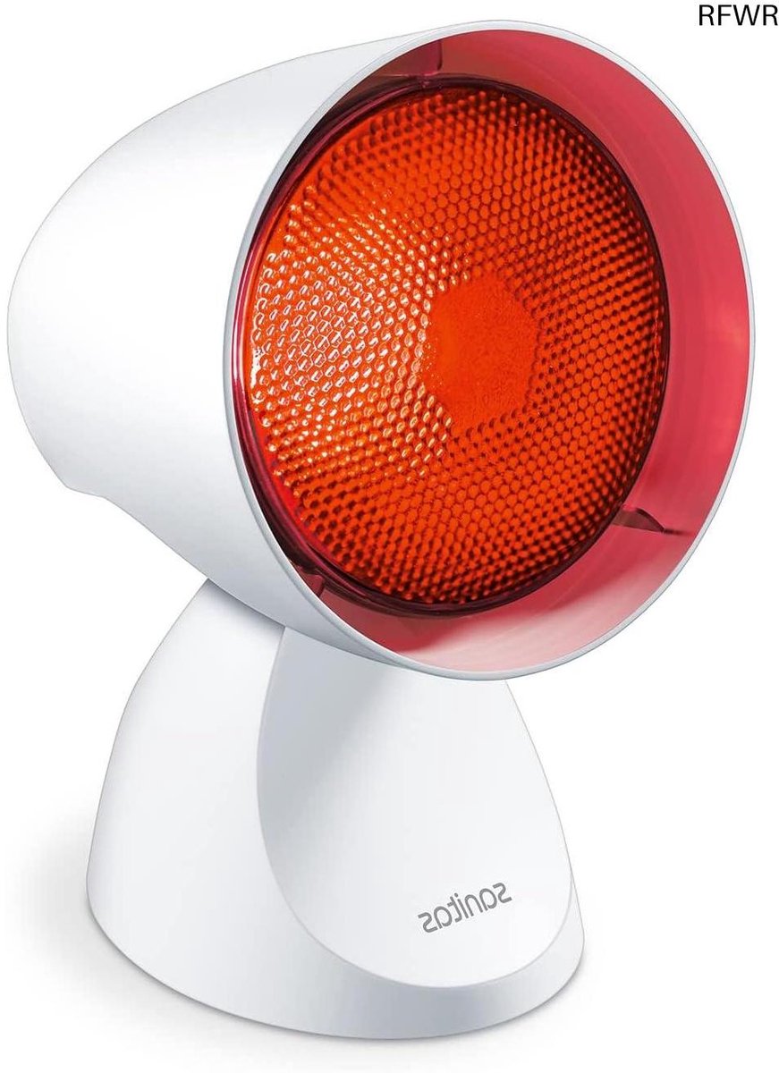 RFWR® Infraroodlamp 150 Watt voor Verkoudheid en Spierspanning - Medisch Product met Verstelbare Kap