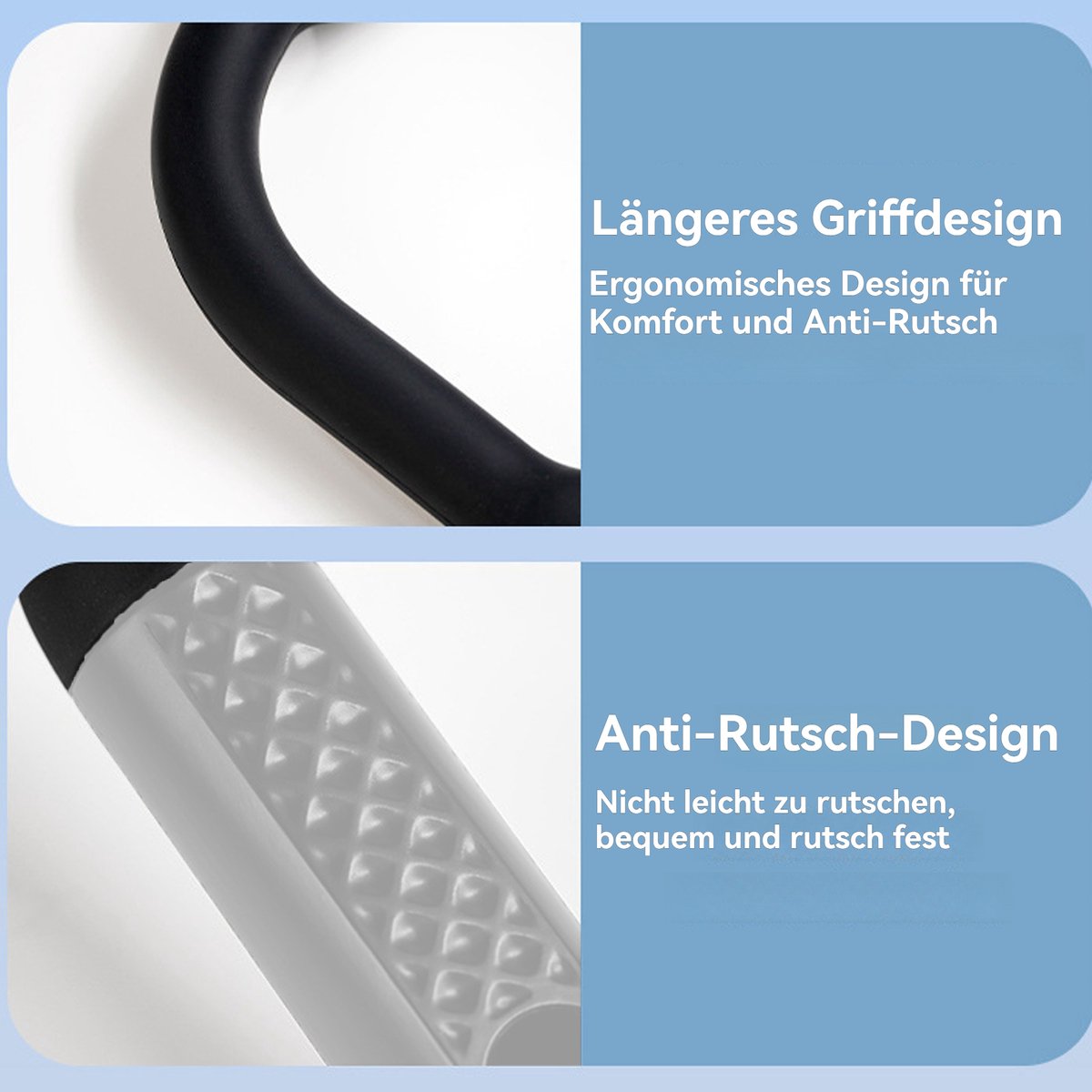 Afbeelding 2 van CHIWIN Massagepistool met 4 opzetstukken – 9 standen – Diepe spiermassage – U-vormig ergonomisch design – Stil & krachtig – Oplaadbaar via Type-C – Voor rug, nek, schouders en benen