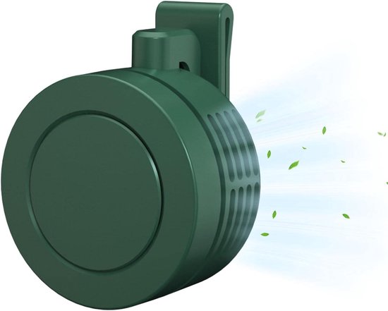Klemventilator USB Oplaadbaar 3 Snelheden Stil 360° Draaibaar Lichtgewicht Clip Ventilator Voor Thuis Auto Outdoor